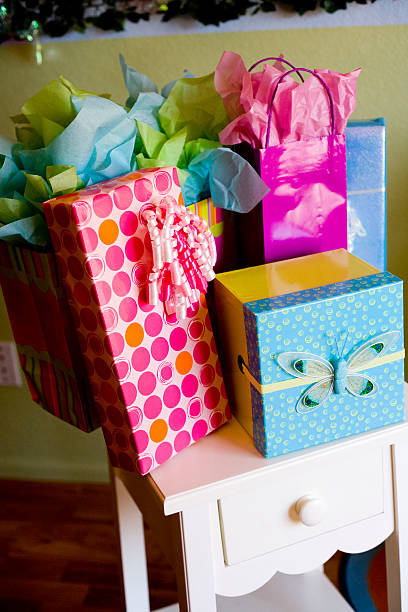 Gifts stock photo