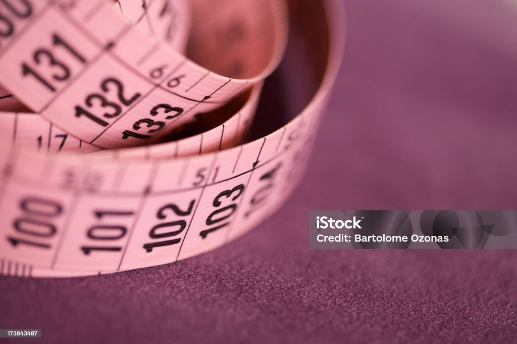 Tape measure Tape measure close-up Beauty Stock Photo