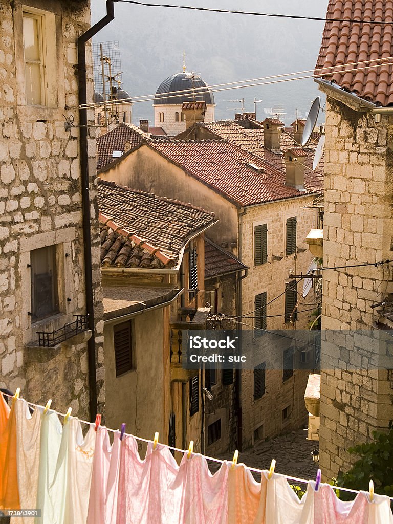 Città medievale - Foto stock royalty-free di Ambientazione esterna