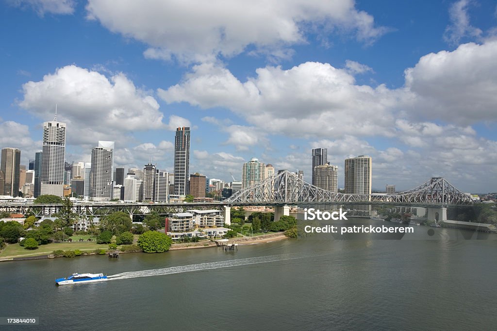 Brisbane - Lizenzfrei Brücke Story Bridge Stock-Foto