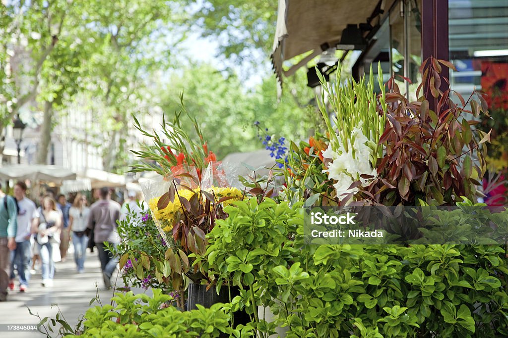 Mercato dei fiori - Foto stock royalty-free di Agricoltura