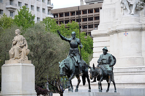 don quixote and sancho panza - sancho stok fotoğraflar ve resimler