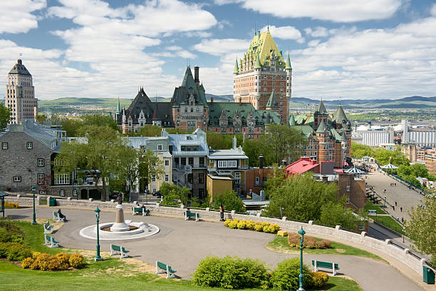 istock Chateau Frontenac hotel, Quebec city, Canada 173847110