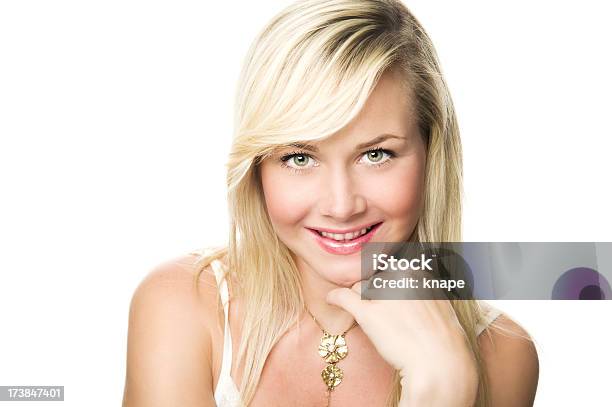 Happy Smiling Woman Stock Photo - Download Image Now - 20-24 Years, 25-29 Years, Adult