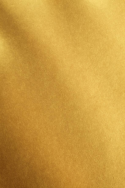 Smooth gold material background stock photo