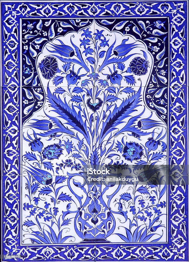 Turkish Tiles - Royalty-free Antika Stok görsel