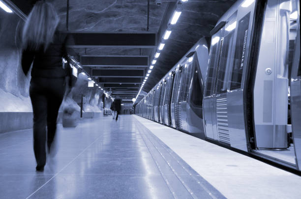 istock Underground subway station, diminishing perspective 173848807