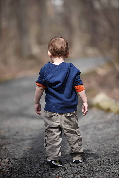 istock Toddler hiking 173849641