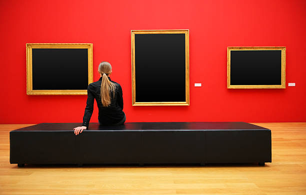 istock woman in a museum (clipping path) 173849970