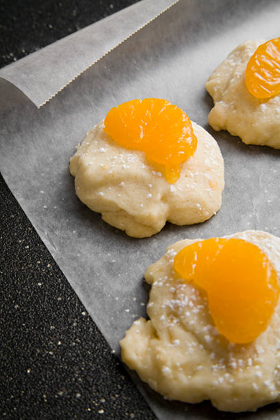istock Orange Marmalade Cookies with Mandarin Slices 173849999