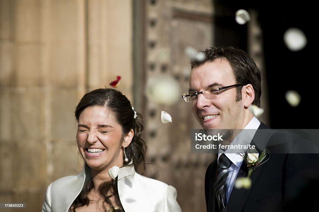 Recém-casados casal - Foto de stock de 30 Anos royalty-free