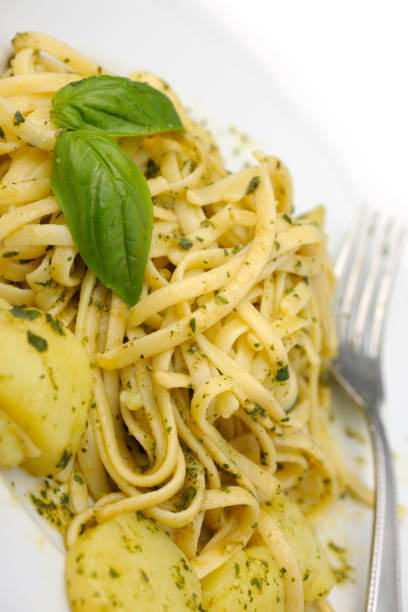 Trenette with Pesto pasta series