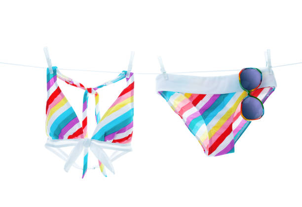 istock Two Piece Swimwear Hanging 173850538