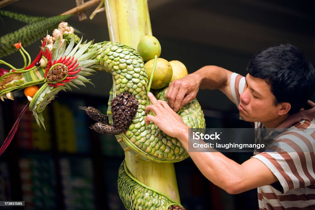 vietnam Dekorative Drachen Dekoration - Lizenzfrei 30-34 Jahre Stock-Foto