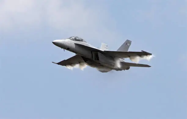 Fighter jet going through sound barrier.Click on the photo below to view more images from my flight collection.