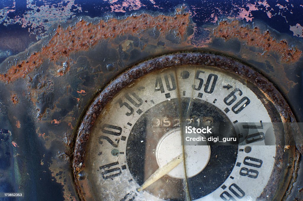 Old Tachometer - Lizenzfrei Abstrakt Stock-Foto