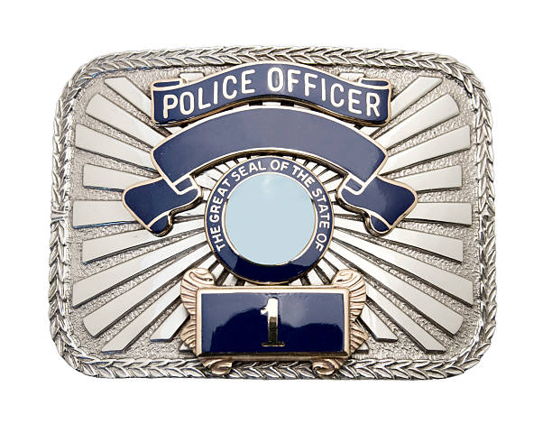 istock Police Officer's badge 173852523