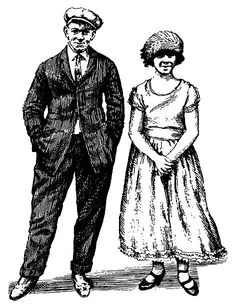 istock Vintage Clip Art and Illustrations | Family Couple 173852885