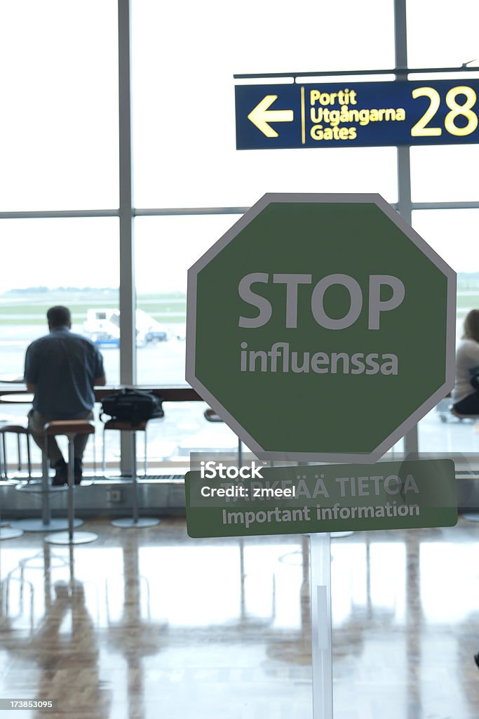 Haltestelle Grippe - Lizenzfrei Ausbreiten Stock-Foto