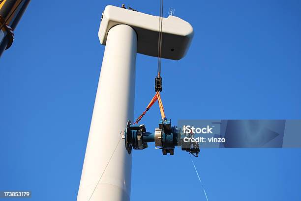 Caixa De Velocidades - Fotografias de stock e mais imagens de Instalar - Instalar, Turbina Eólica, Machinery