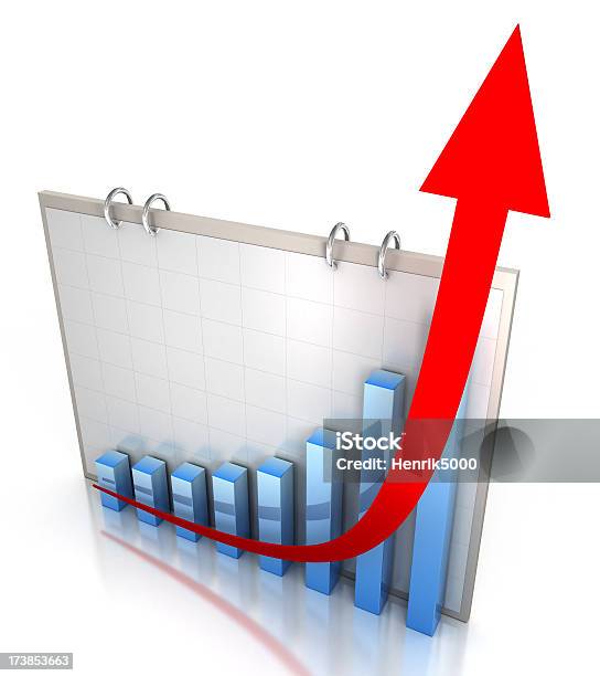 Tabla Muestra Una Tendencia Creciente Foto de stock y más banco de imágenes de Exceso - Exceso, Eficacia, Ganar dinero