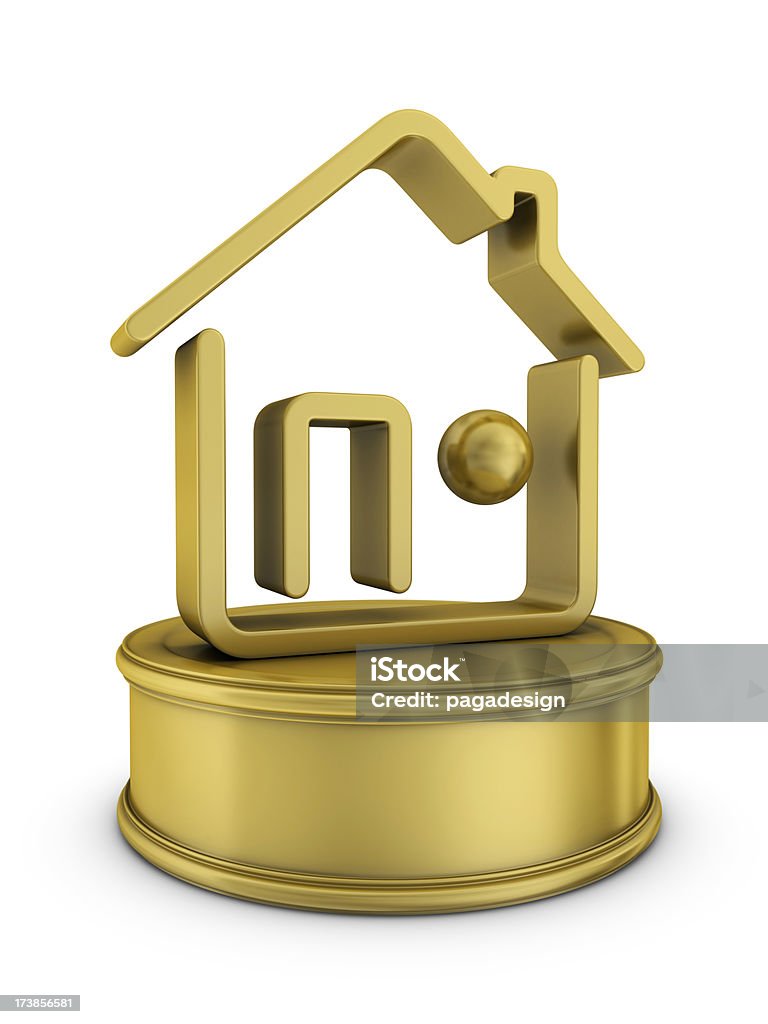 gold real estate Auszeichnung - Lizenzfrei Auszeichnung Stock-Foto