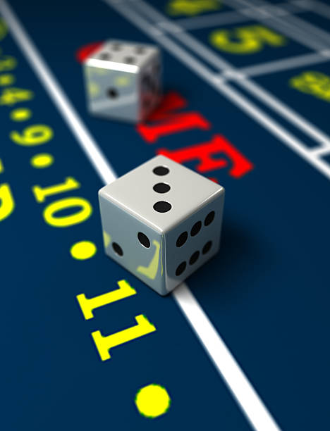 istock Two dices in a game of Crocs 173856816