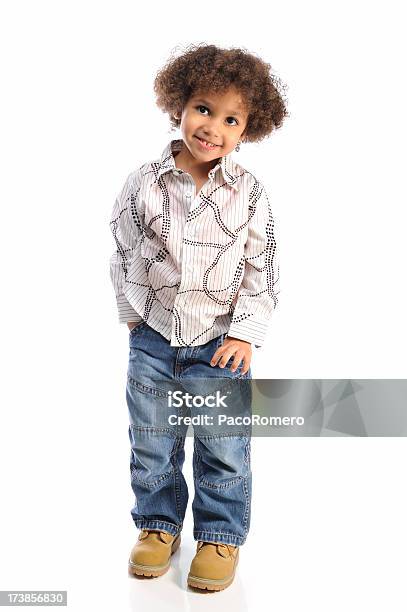 Cute Boy Stock Photo - Download Image Now - African Ethnicity, Child, Cut Out