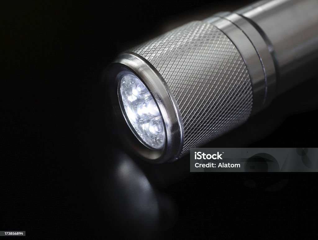 LED lampeggiante - Foto stock royalty-free di Acciaio