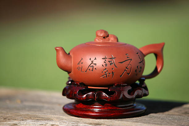 istock Traditional Chinese Green Tea Teapot 173856951