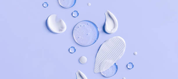 istock cosmetic smears cream texture on pastel background 1738584701