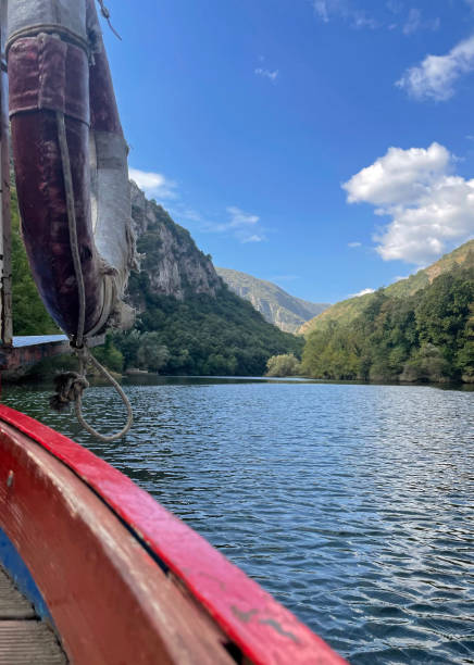 istock Boat ride on Lake Matka 1738606056