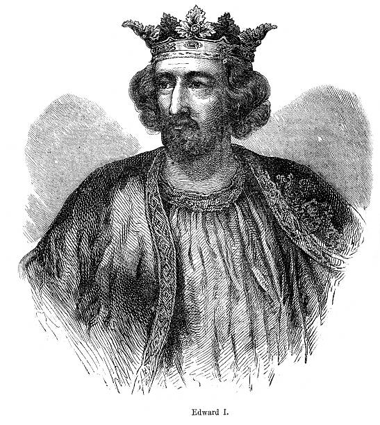 ilustrações, clipart, desenhos animados e ícones de king edward i da inglaterra - st edwards crown