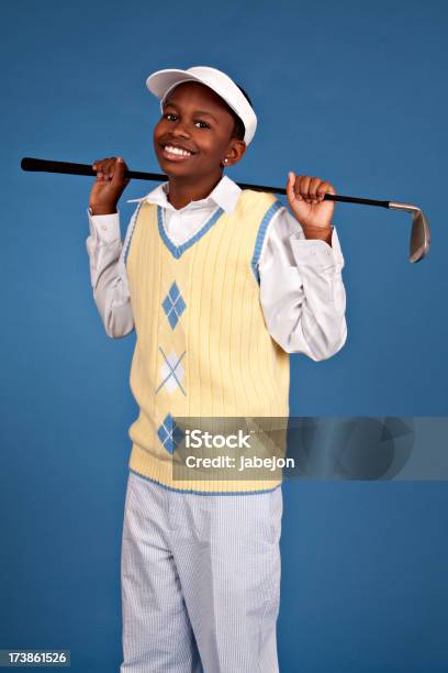 Preteen Golfspieler Stockfoto und mehr Bilder von 12-13 Jahre - 12-13 Jahre, Afrikanischer Abstammung, Afro-amerikanischer Herkunft