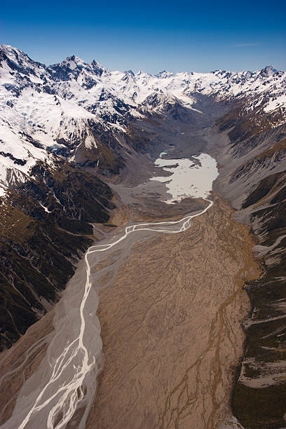 istock Tasman Valley Aerial View 173862490
