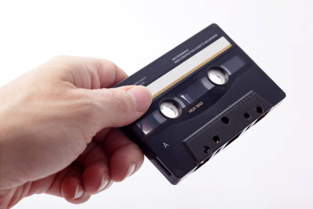 istock Cassette tape in hand 173862690