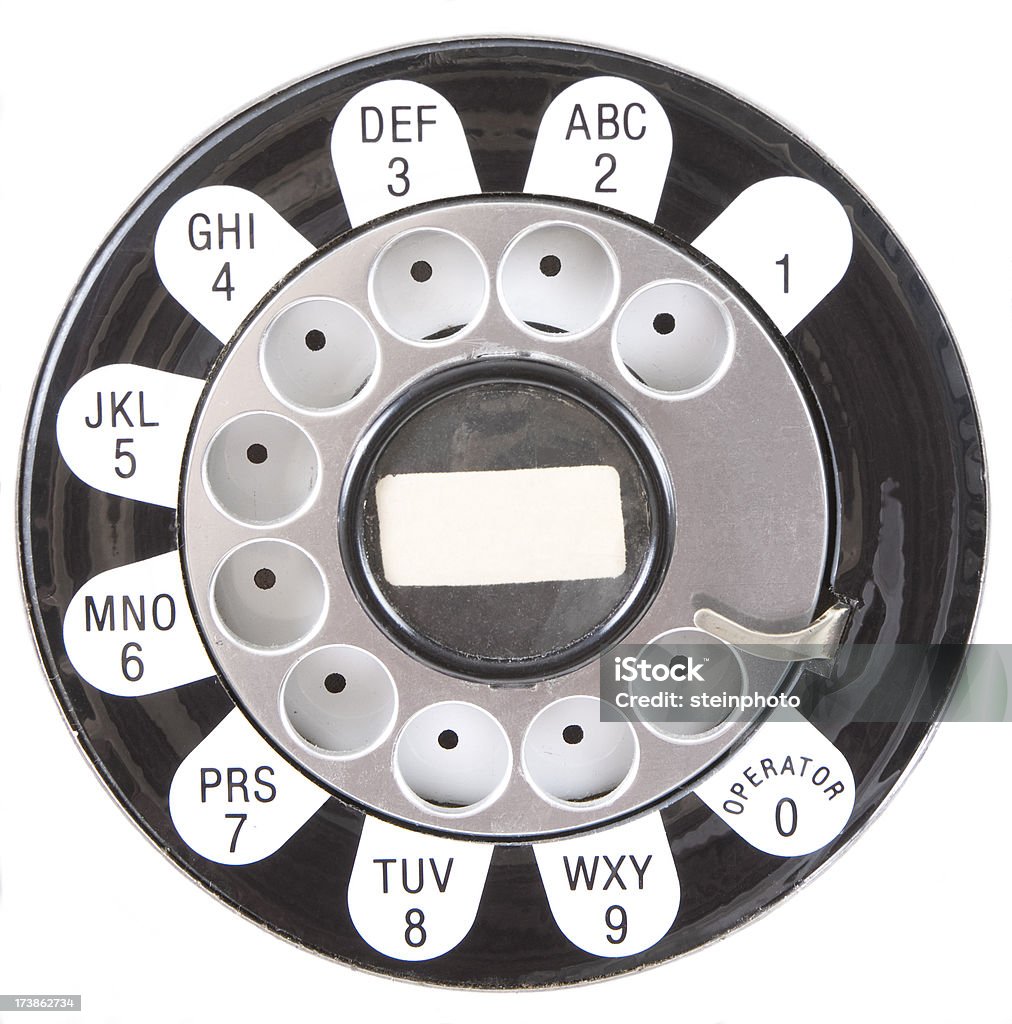 Vintage téléphone à ligne directe - Photo de Argent libre de droits