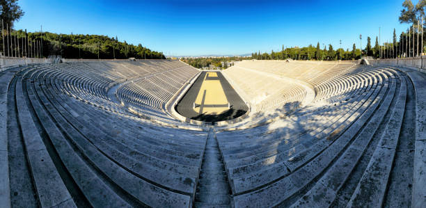 istock Athens - Panathenaic Stadium in a summer day Greece 1738634029