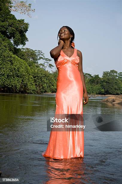 River Beauty Stock Photo - Download Image Now - Liberia, Women, Adult