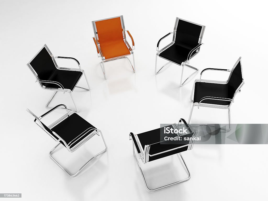 concept de Leadership - Photo de Chaise libre de droits