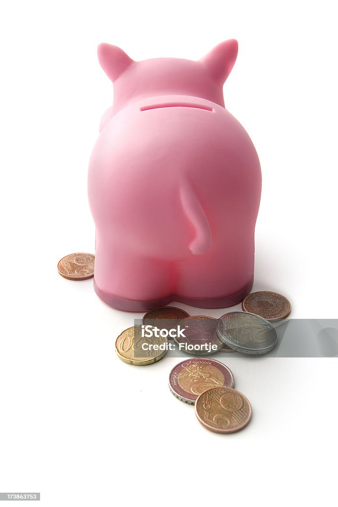 Dinero: Hucha de monedas - Foto de stock de Accesorio financiero libre de derechos