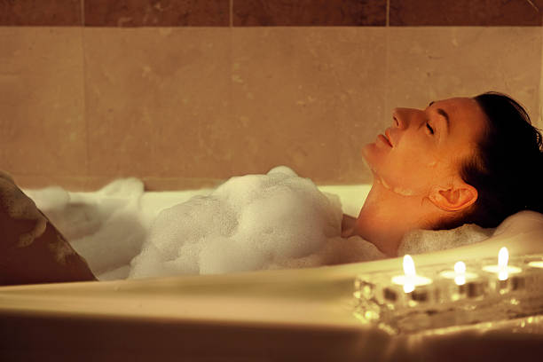 istock Girl in the bath 173863880