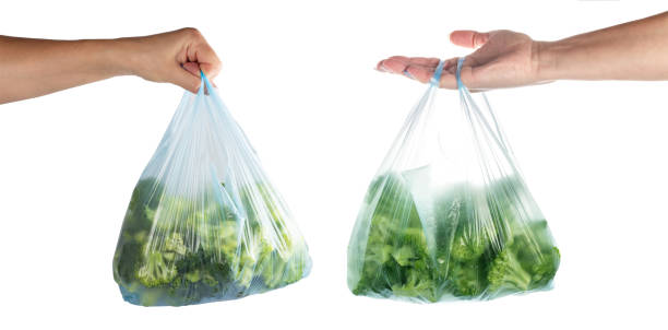 istock female hand holding fresh broccoli in a plastic bag 1738639925