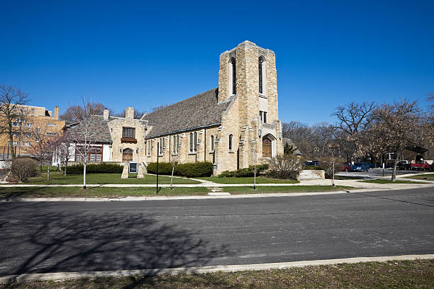 istock Stone Church Morgan Park Chicago 173864675