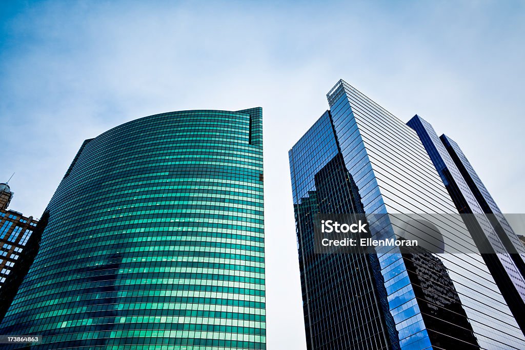 Alti grattacieli aziendale - Foto stock royalty-free di Affari