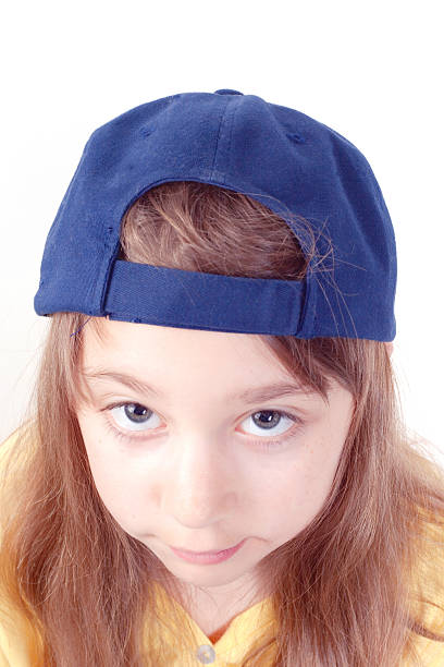 istock Girl in Hat Looking Up 173865707