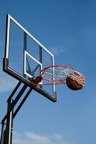 istock Swishing basketball 173866272