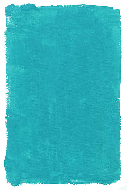 Turquoise Gum Frame "Turquoise watercolor with acrylics frame, no CS brushes added, only original textures. Irregular borders, select it by color range. Creamy surface.You can use it as frame,texture or mask for your designs.More like this in my portfolio!" paper watercolor painting textured blue stock pictures, royalty-free photos & images