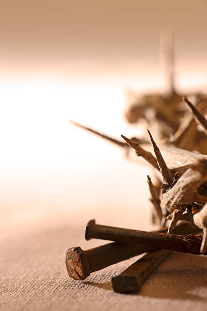 Crown of Thorns and nails.