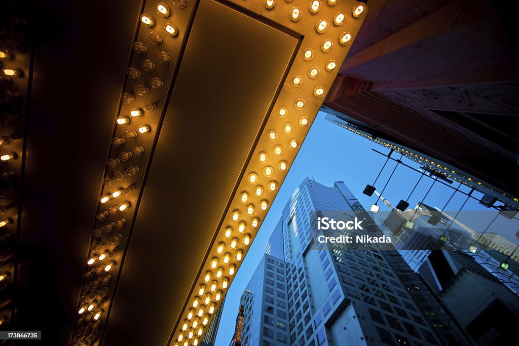 Edificios de Times Square - Foto de stock de Broadway - Manhattan libre de derechos